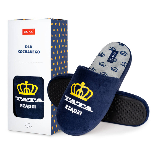 Kapcie Męskie Tata Rządzi