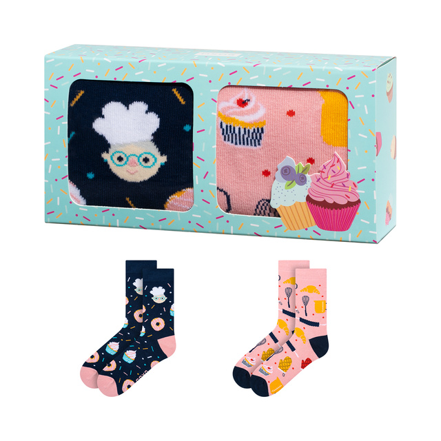 Homemade Baking Socks 2-Pack