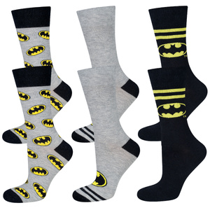 Set of 3x Men's socks | Batman DC Comics | for a gift | colors