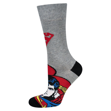 Set of 4x Colorful SOXO Superman DC COMICS men's socks