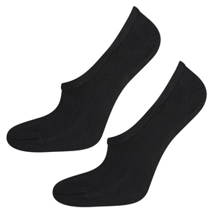 Set of 6x SOXO black male socks with silicone