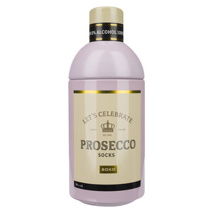 Skarpetki damskie SOXO Prosecco w butelce