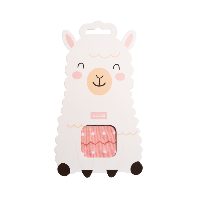 Children's Socks with Llama Pattern