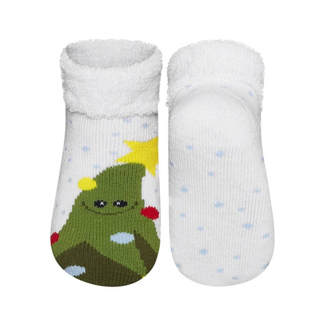 White baby socks SOXO Christmas Christmas tree Holidays Christmas Gift