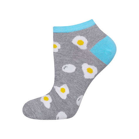 Mens socks SOXO GOOD STUFF mismatched - eggs and bacon