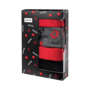 Set of 2x SOXO gift boxers for Him cotton