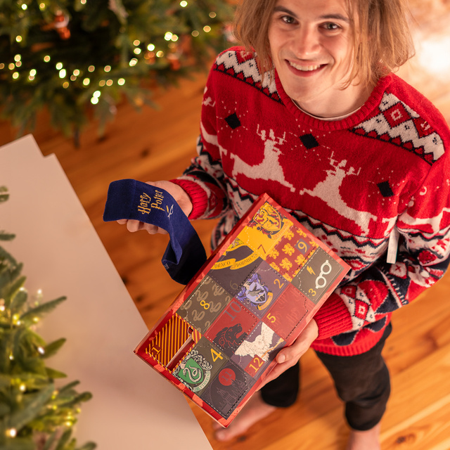 Advent Calendar with Socks Harry Potter 6-Pack