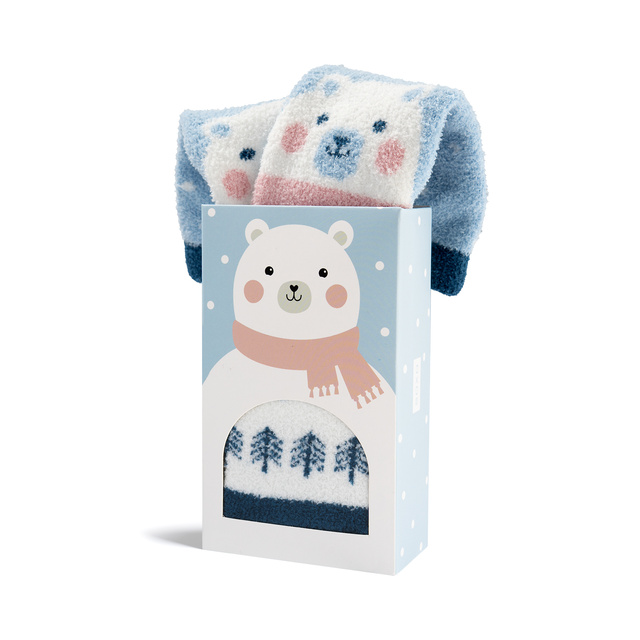 SOXO women's teddy bear socks