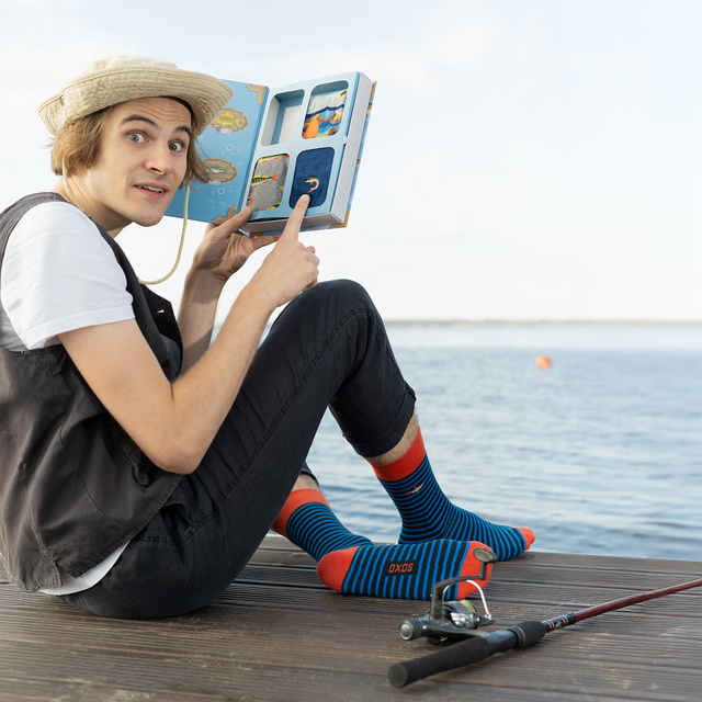 Fishing Atlas Socks 4-Pack