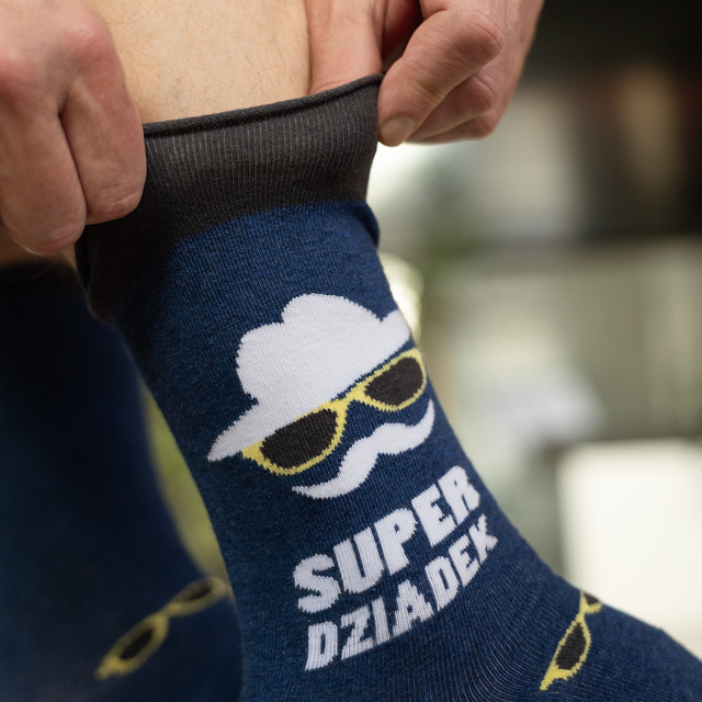 Skarpetki Bezuciskowe Super Dziadek
