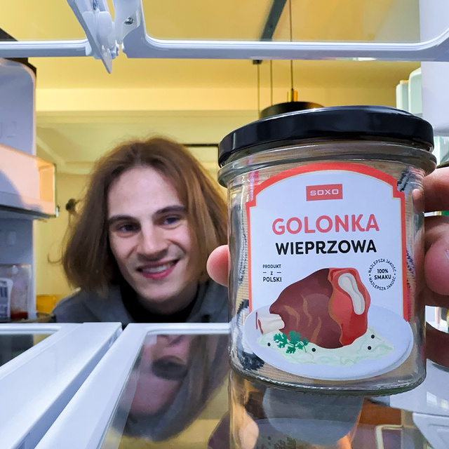Pork Knuckle Socks in a Jar