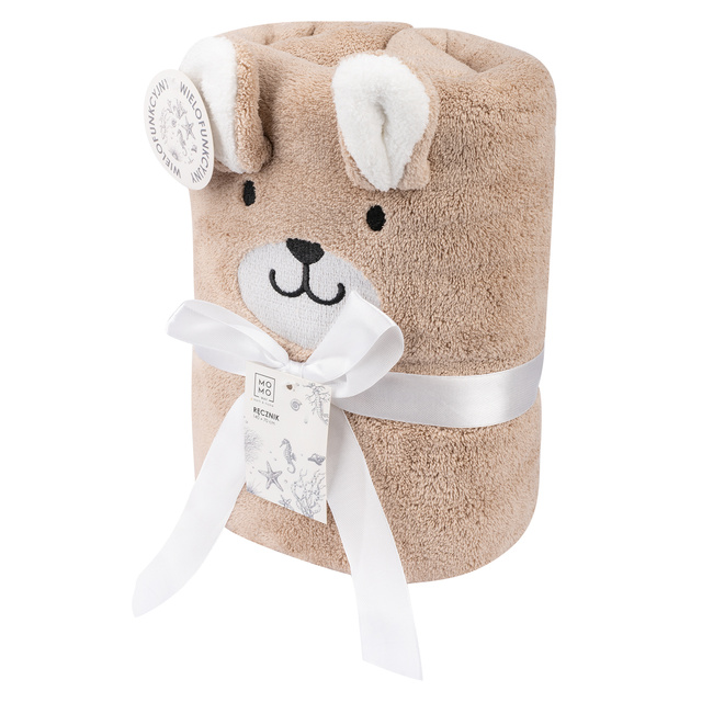 MOMO WAY 140x70 cm teddy bear bath towel