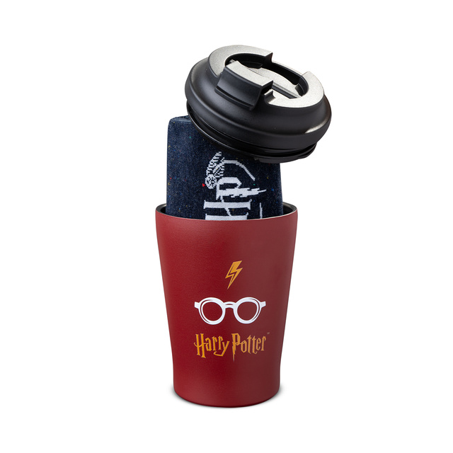 Zestaw Skarpetki Harry Potter + Kubek Termiczny