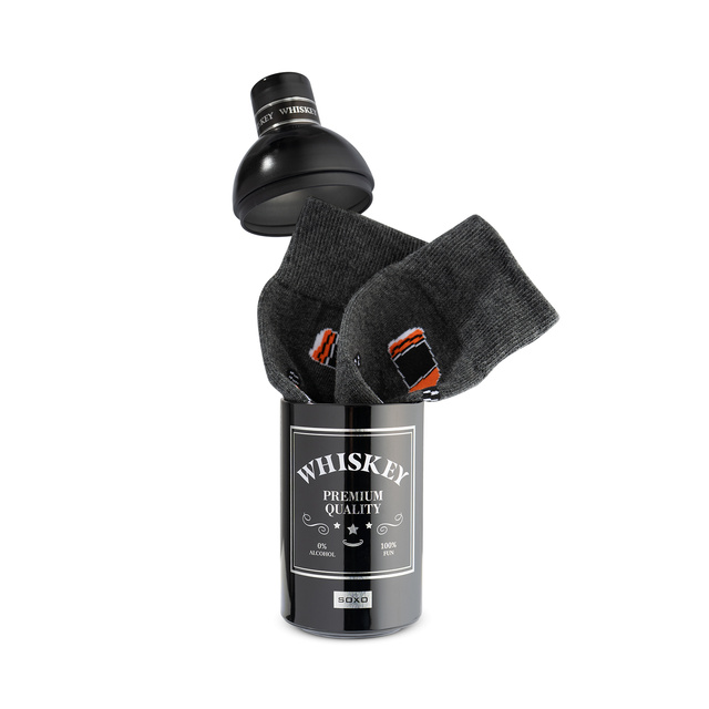 Men's Socks SOXO GOOD STUFF | Whiskey in a bottle | gift for him