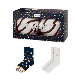 SOXO Women's Socks Donuts in a Pack - 2 Pairs