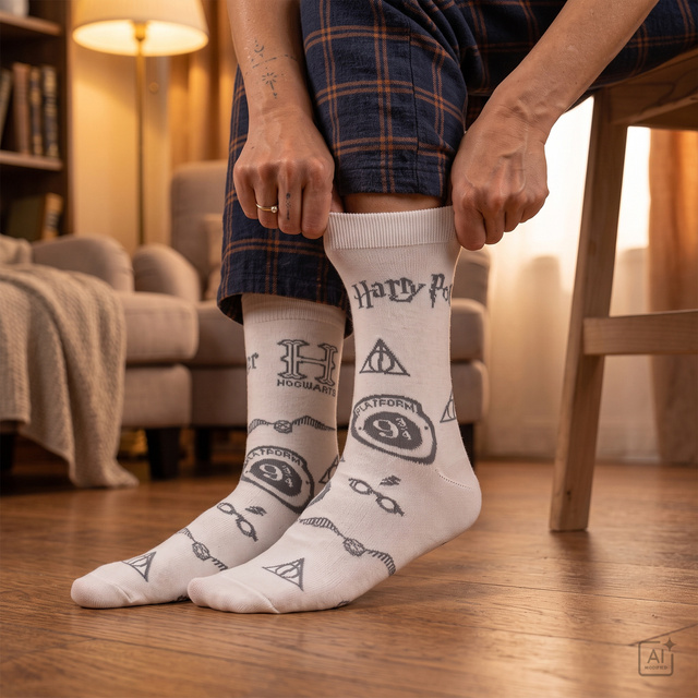 Harry Potter Socks in a Box