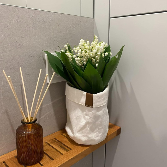 Bathroom Basket Beige