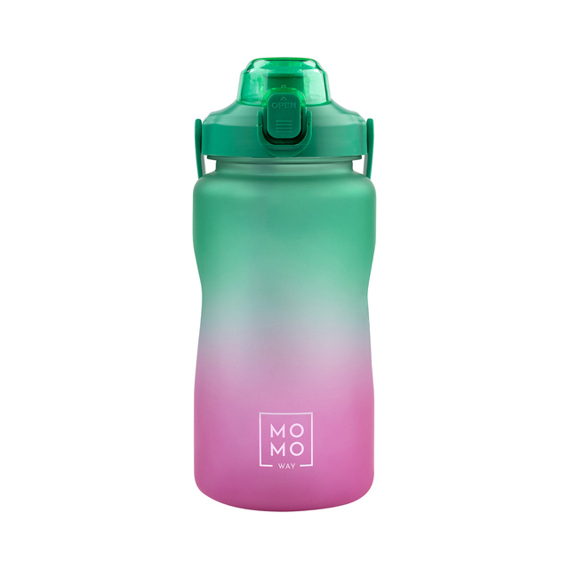 Butelka na Wodę Zielono-Różowa 1500 ml