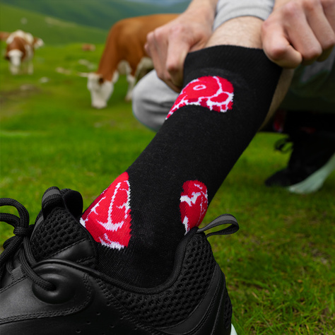 SOXO Men's Steak Socks