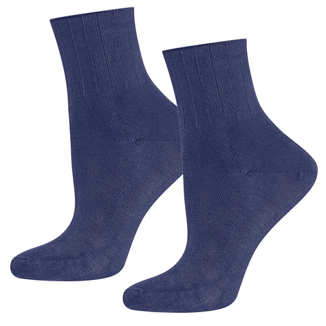 Women's blue DR SOXO socks