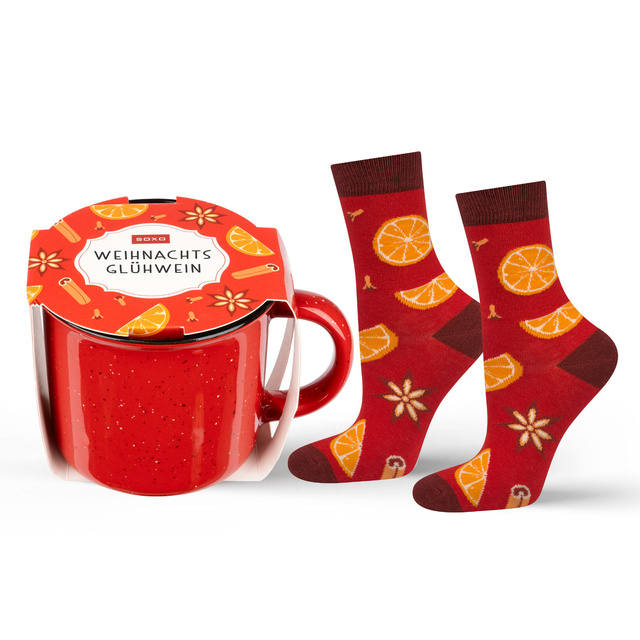 SOXO Women's socks Warming in a mug