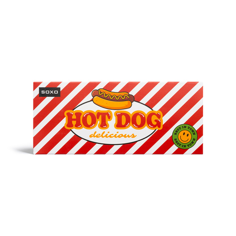 Skarpetki męskie SOXO Hot Dog