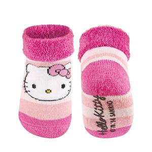 Colorful SOXO Hello Kitty baby socks with ABS