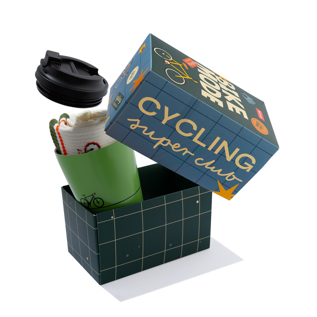 Gift Set Bike Socks + Thermal Mug