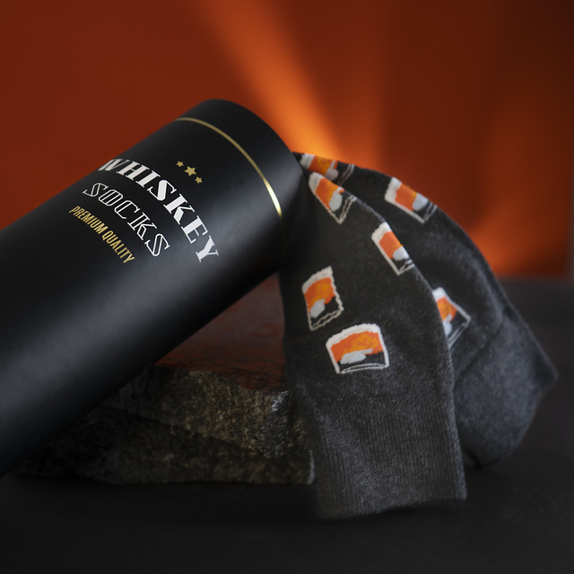 Skarpetki Whiskey w Tubie 3-pak