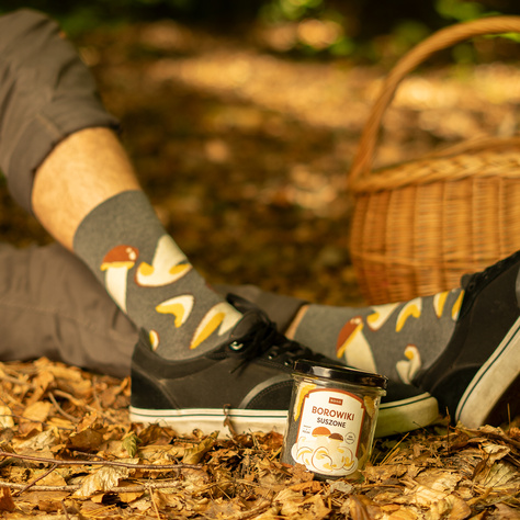 Men's colorful socks SOXO dried boletes