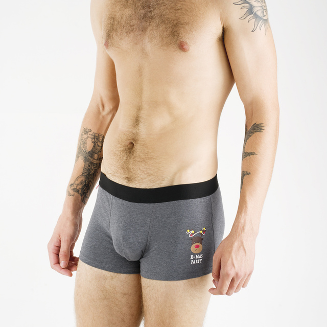 Set Christmas Boxer Shorts + Socks 4-Pack