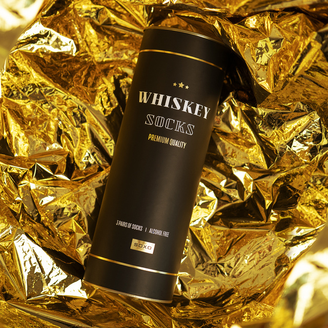 Skarpetki Whiskey w Tubie 3-pak