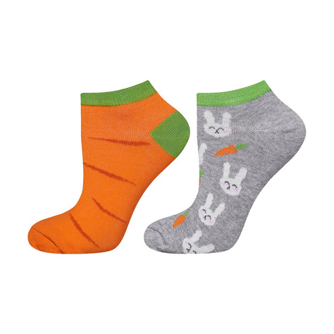 Women footies SOXO mismatched - bunnies