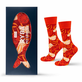 Greek-Style Fish Socks