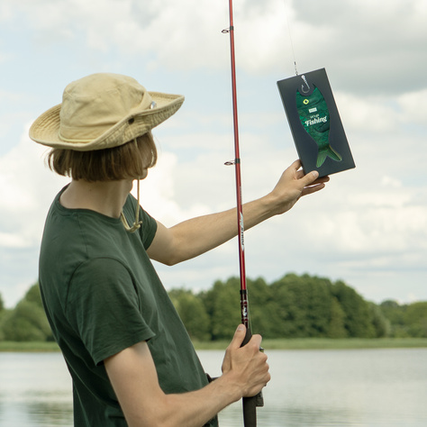 SOXO men's socks Let's go fishing in a pack