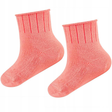 Set of 3x SOXO pink baby socks