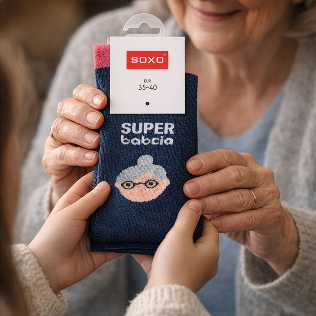 Skarpetki Super Babcia