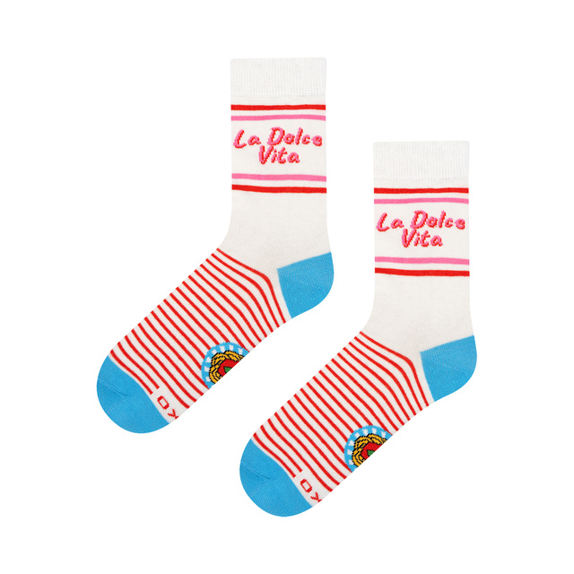 La Dolce Vita Greeting Card Socks