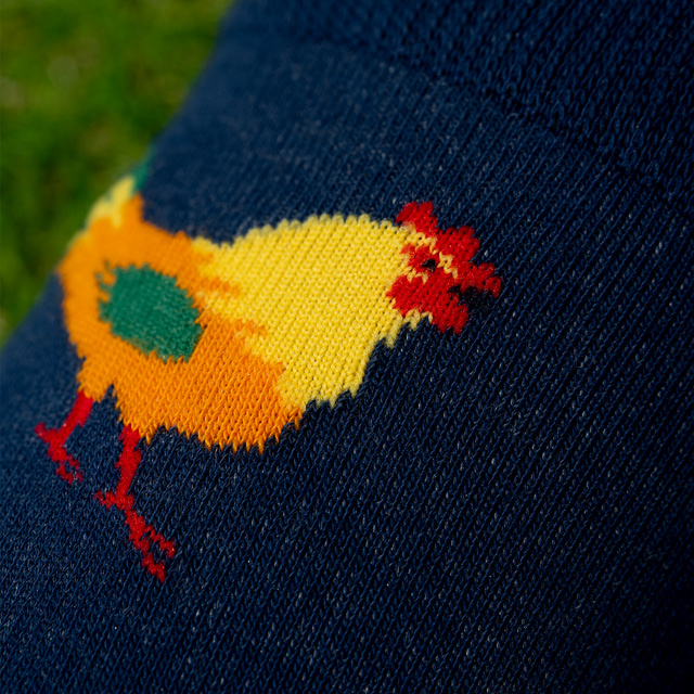 Egg and Rooster Socks 2-Pack