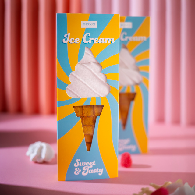 Skarpetki Lody w Rożku 2-pak