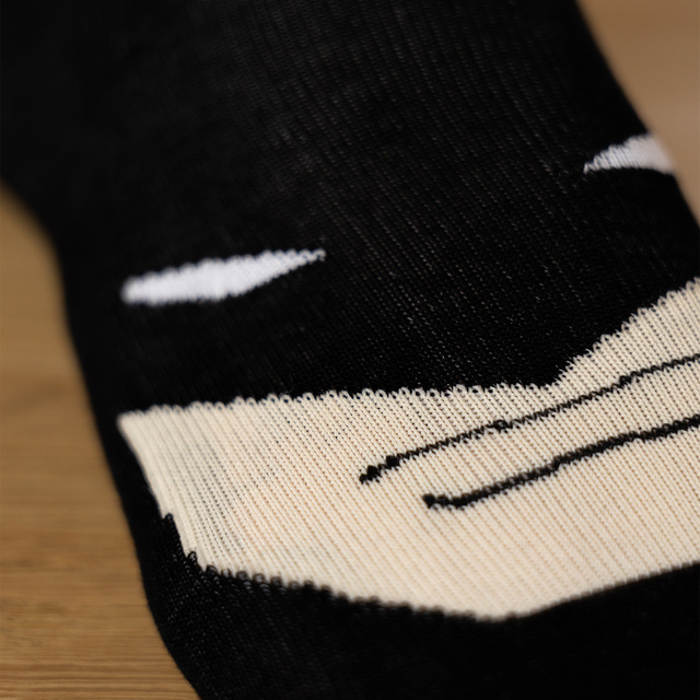 Set of 2x Colorful SOXO GOOD STUFF Batman and Sperman DC Comics socks