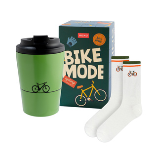 Gift Set Bike Socks + Thermal Mug