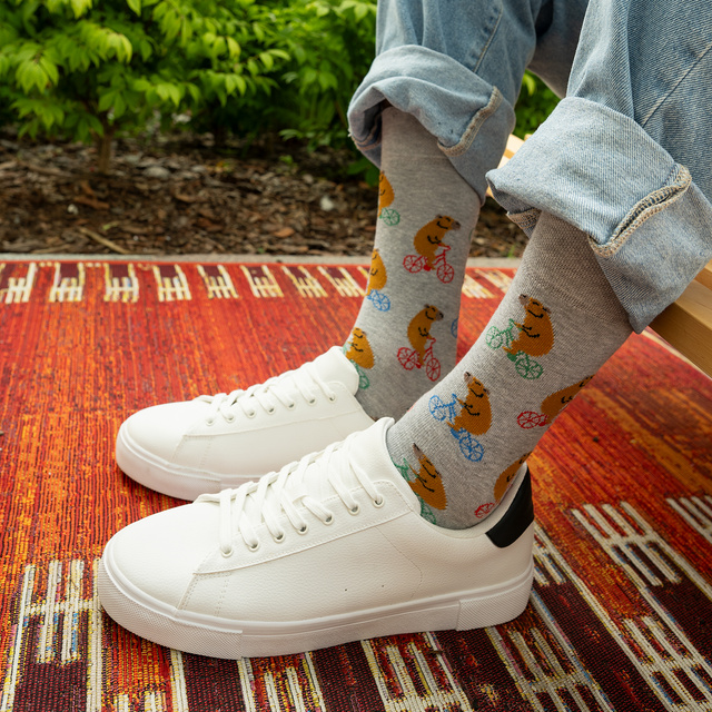 Skarpetki Kapibara na Rowerze 2-pak