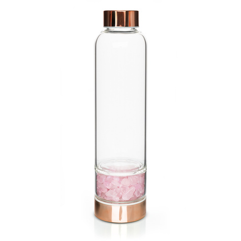 Rose Quartz Water Bottle 450mL 