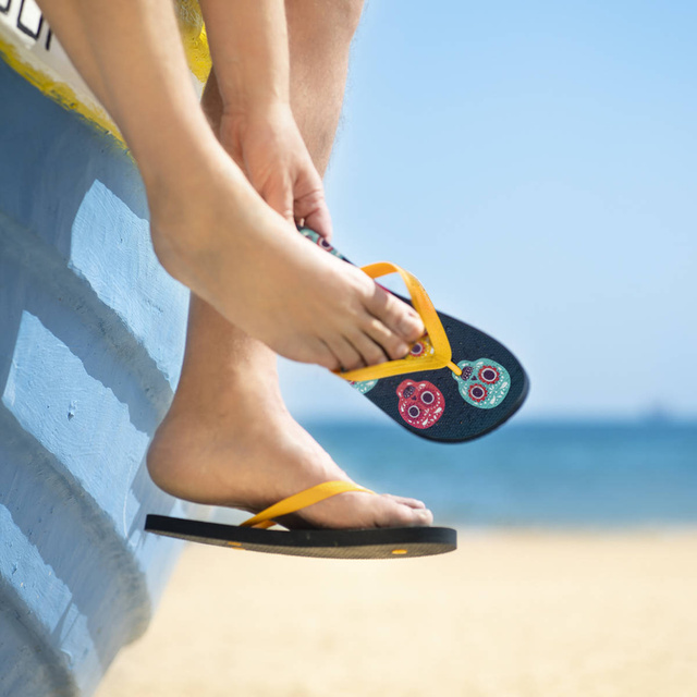 Tequila and Mexico Flip-Flops