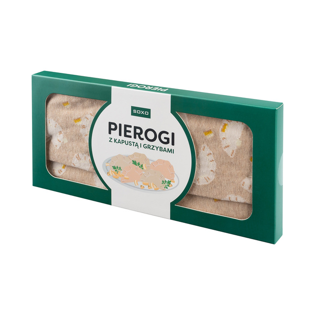 Skarpetki Pierogi z Kapustą i Grzybami