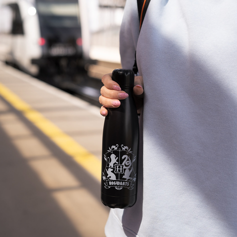 Thermal Bottle500mL Black | durable and practical | Harry Potter | Hogwarts.