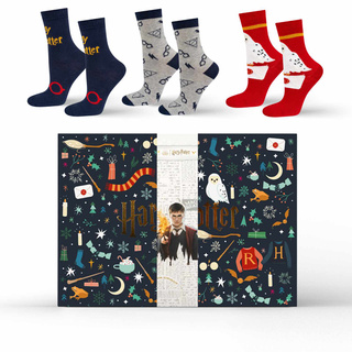 Harry Potter Advent Calendar Set of 12x Women's socks | men's SOXO