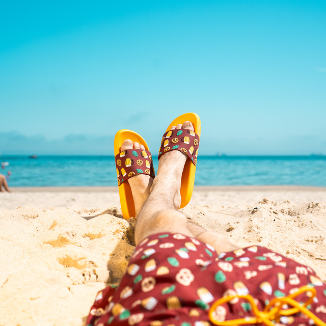 Beer Flip-Flops