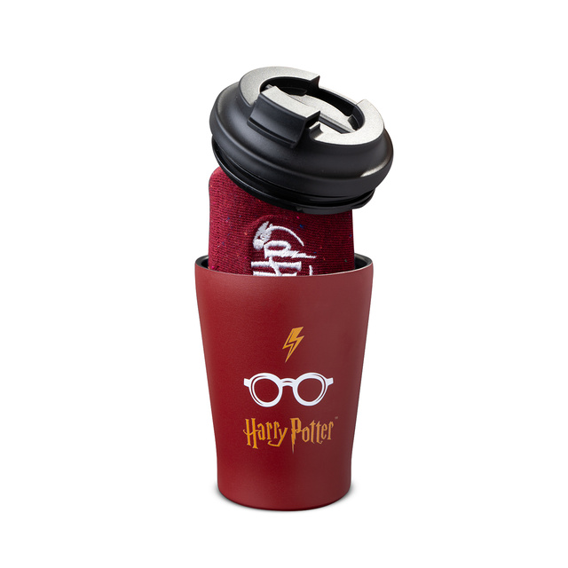 Zestaw Skarpetki Harry Potter + Kubek Termiczny